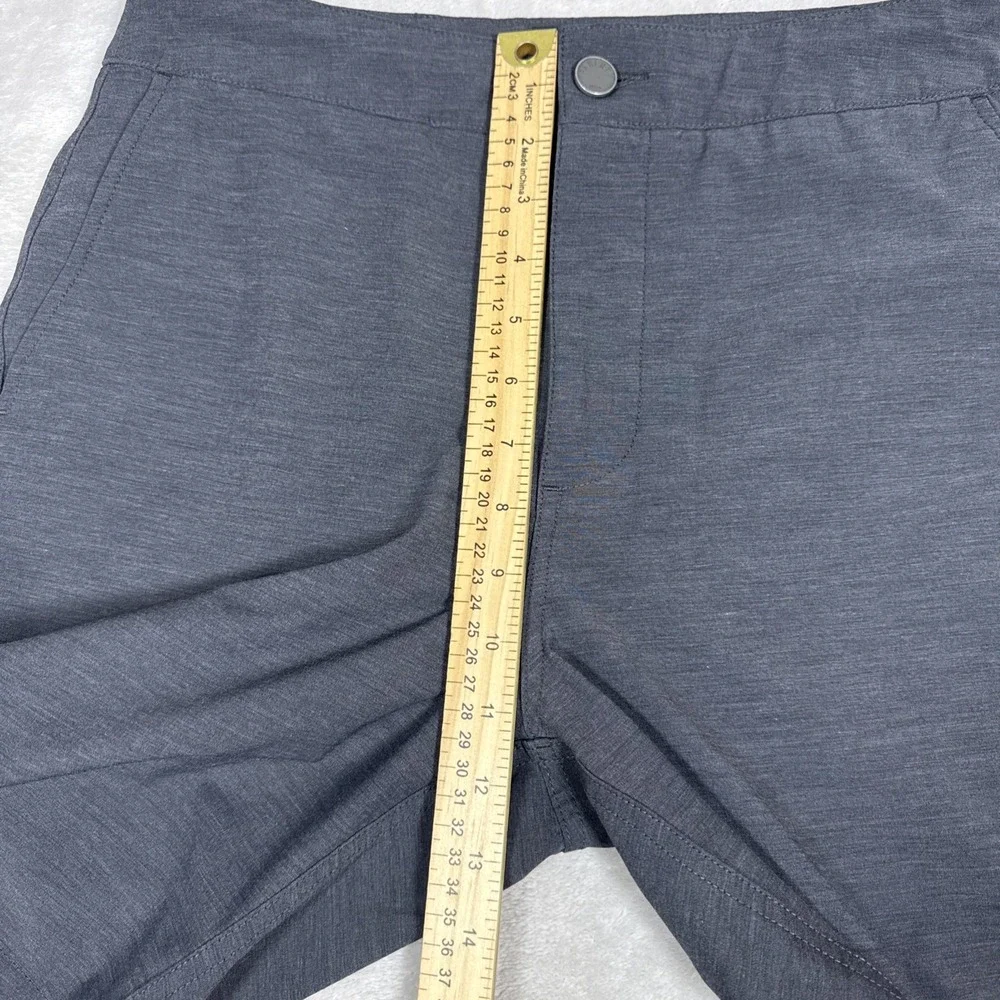 Faherty All Day Shorts Men's Size 29 Dark Gray 9in Inseam Hiking Casual